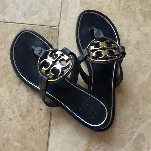 Tory Burch Shoes - Tory Burch navy blue flats